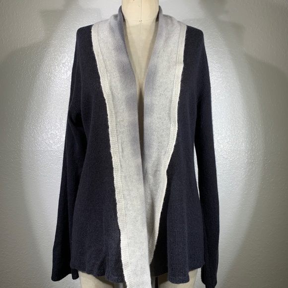 Viviana Uchitel Cashmere Shibori Londinium Cardi NWT - Picture 2 of 7